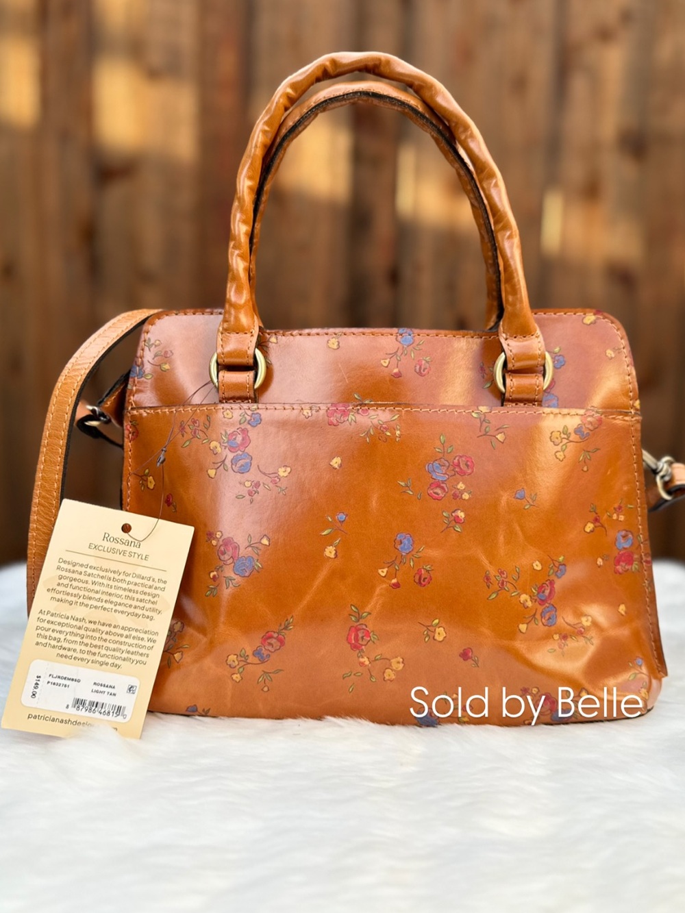 NWT Patricia Nash Rossana Light Tan - Picture 3 of 4